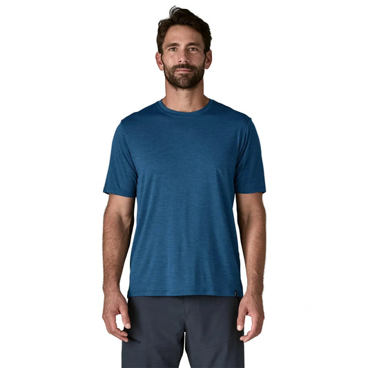 Patagonia 505 Patagonia Men's Capilene® Cool Daily Shirt Clement Blue - Light Clement Blue X-Dye