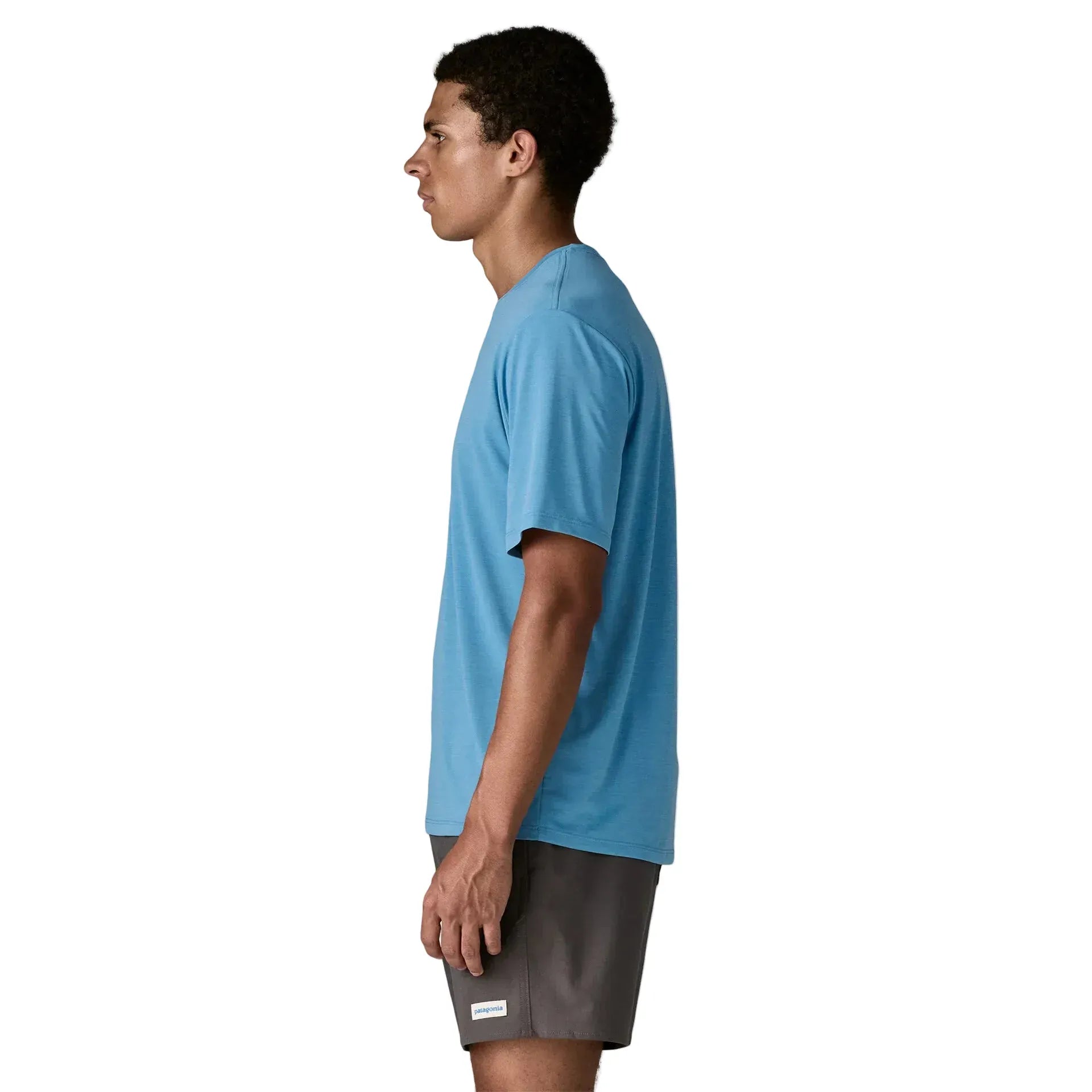 Patagonia 505 Patagonia Men's Capilene® Cool Daily Shirt Shore Blue - Light Shore Blue X-Dye