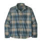 Patagonia Men’s Apparel > Wovens & Flannels Patagonia Men's L/S Lightweight Fjord Flannel Shirt Melting Ombre: Summit Blue
