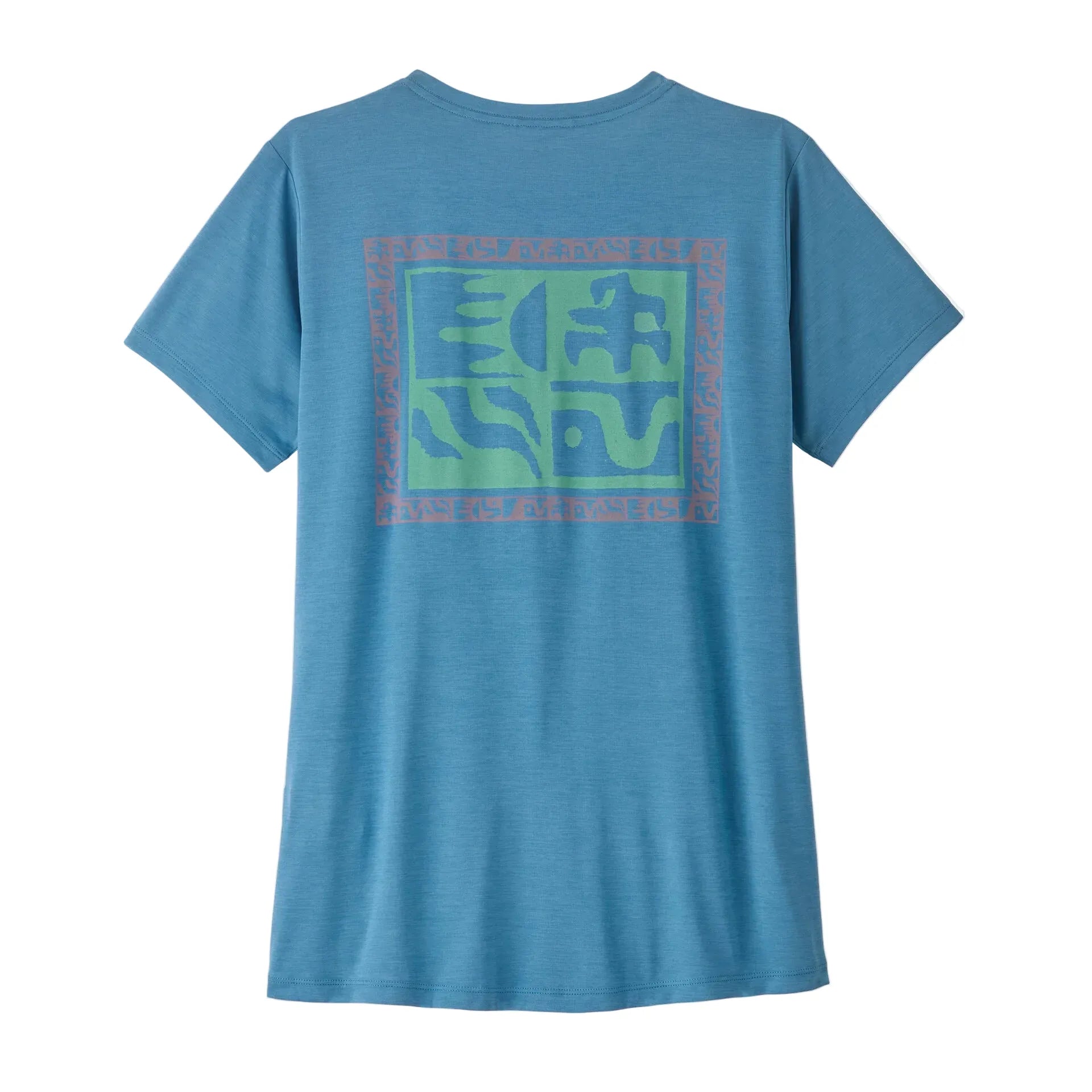 Patagonia Patagonia W's Cap Cool Daily Shirt - Mother Rays Shore Blue - Light Shore Blue X-Dye
