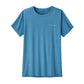 Patagonia Patagonia W's Cap Cool Daily Shirt - Mother Rays Shore Blue - Light Shore Blue X-Dye
