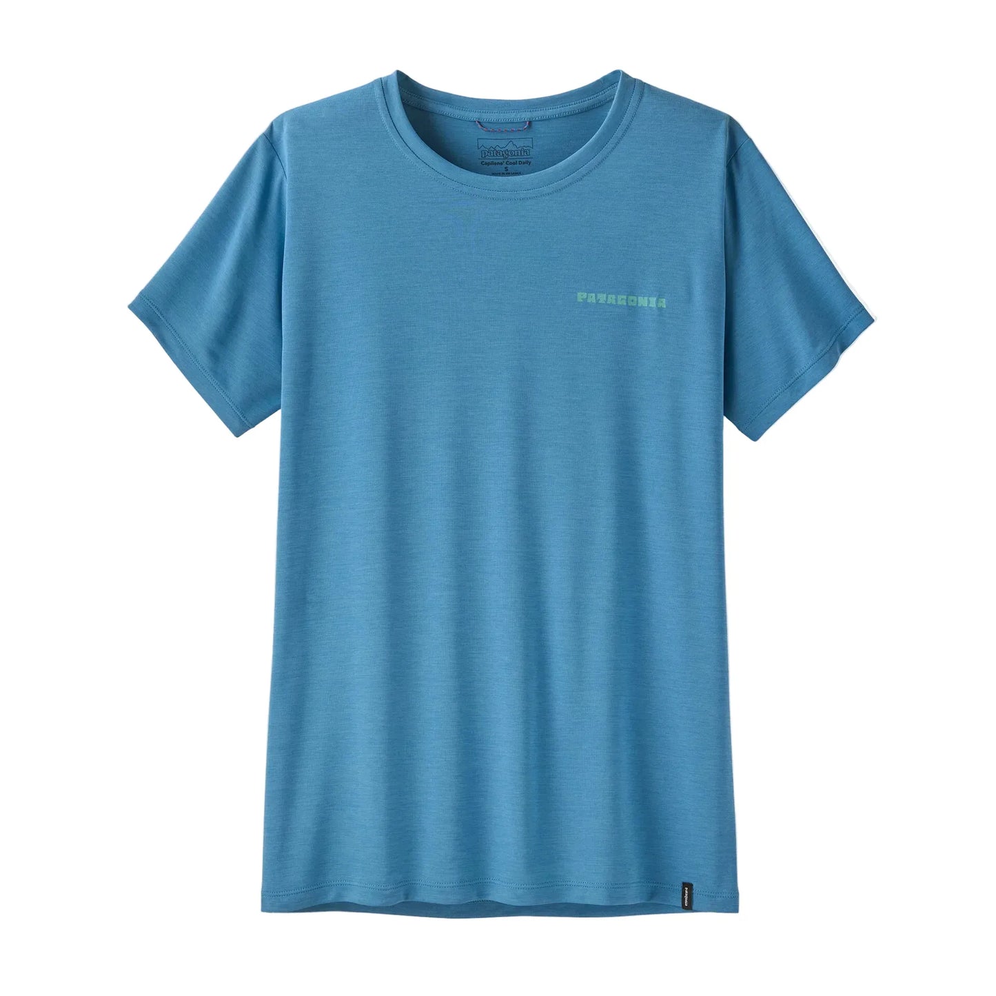 Patagonia Patagonia W's Cap Cool Daily Shirt - Mother Rays Shore Blue - Light Shore Blue X-Dye