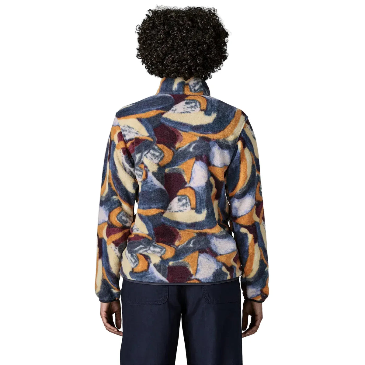 Patagonia Women's Apparel > Fleece & Midlayers Patagonia Women's Lw Synch Snap-T P/O Smudge: Smolder Blue