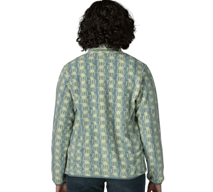 Patagonia Women's Apparel > Fleece & Midlayers Patagonia Women's Lw Synch Snap-T P/O Sun Quilt: Blue Sage