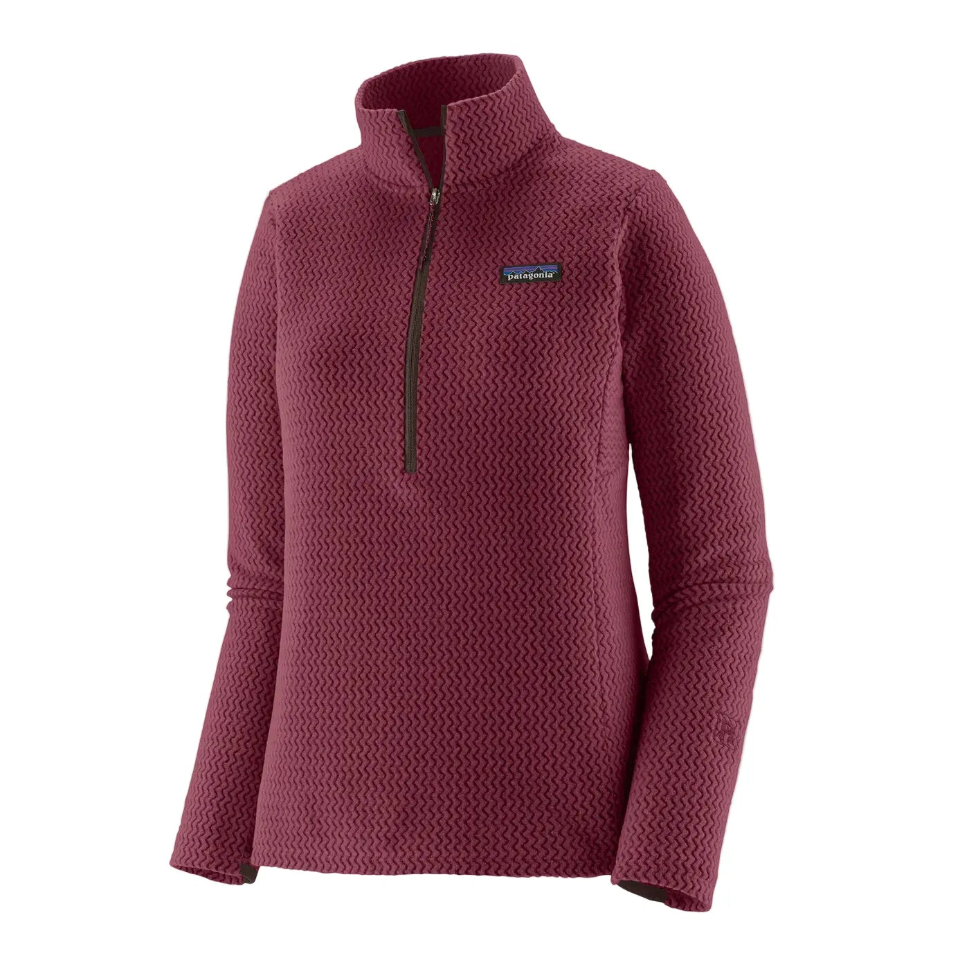 Patagonia Women's Apparel > Fleece & Midlayers Patagonia Women's R1 Air Zip Neck Berry Fig