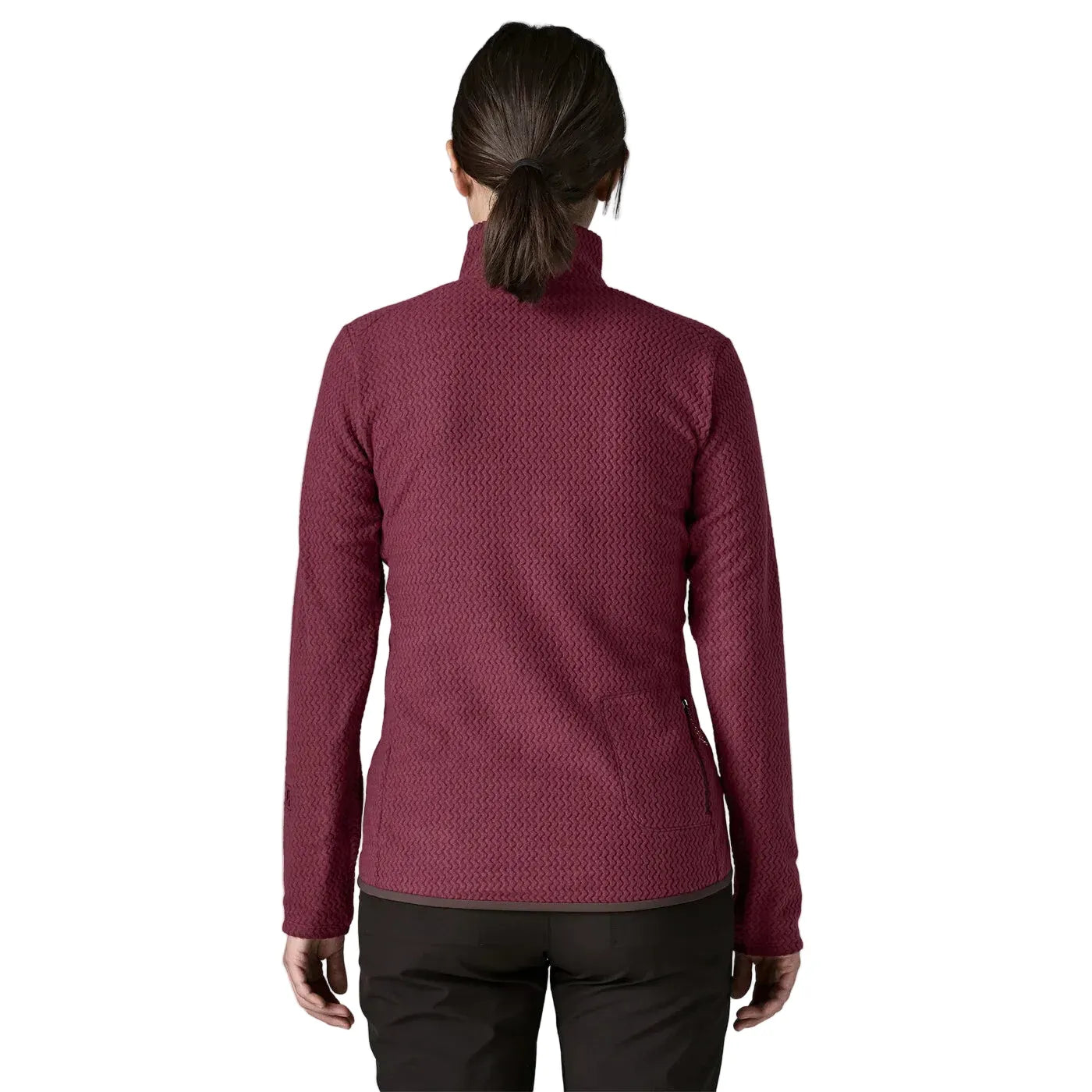 Patagonia Women's Apparel > Fleece & Midlayers Patagonia Women's R1 Air Zip Neck Berry Fig