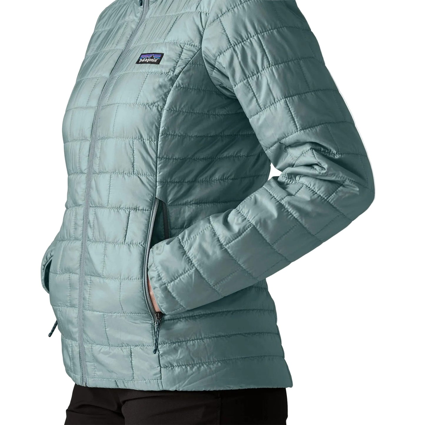 Patagonia Women's Apparel > Outerwear Patagonia Women's Nano Puff Jacket Blue Sage