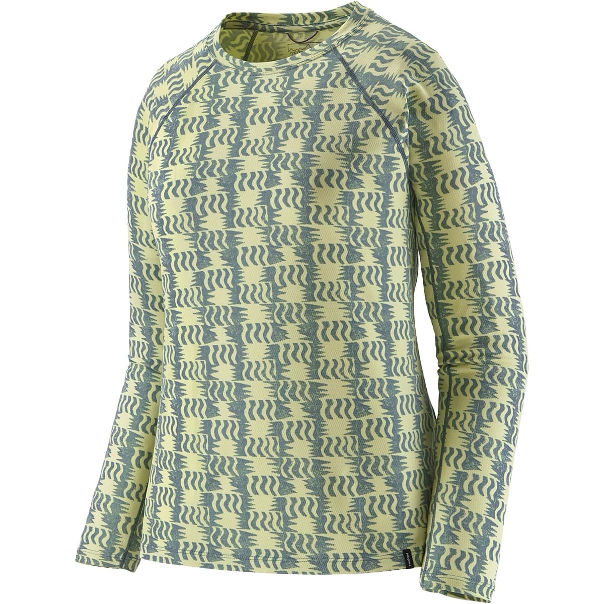 Patagonia Women's Apparel > Tops Patagonia Women's Capilene Midweight Crew Sun Quilt: Blue Sage