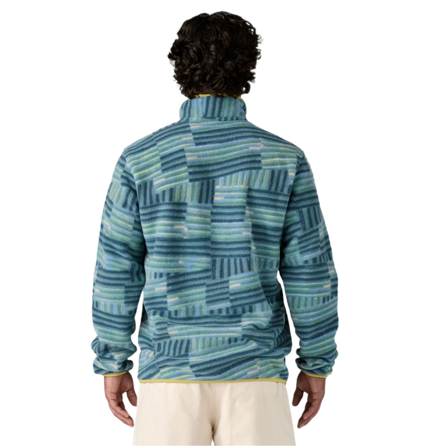Patagonia Men's LW Synch Snap-T P/O Quilty Fitz: Wetland Blue