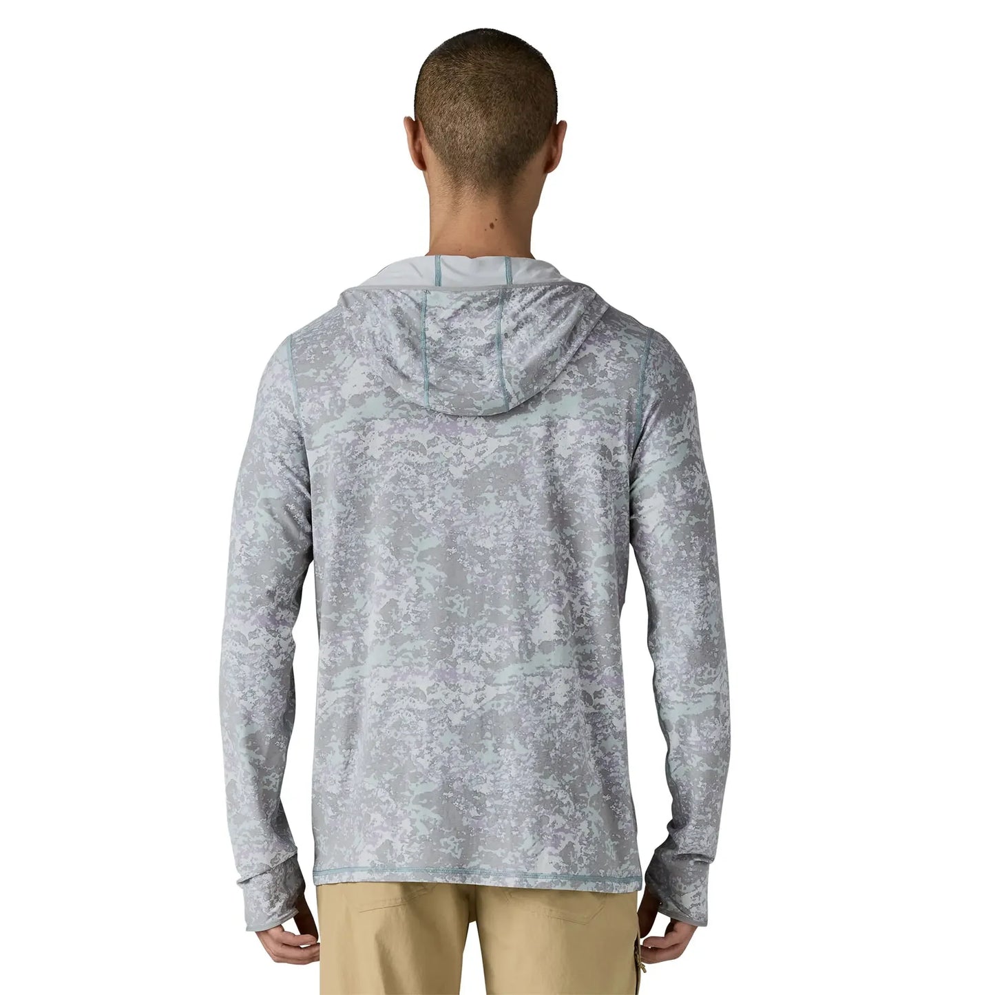 Patagonia Men's Tropic Comfort Natural Hoody Rock Wash: Thermal Blue