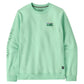 Patagonia Women's '73 Skyline Uprisal Crew Sweatshirt Rinsed Green