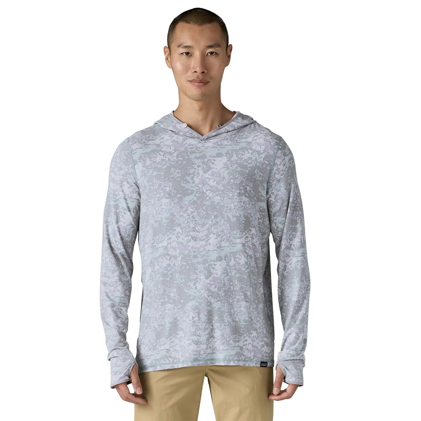 Patagonia Men's Tropic Comfort Natural Hoody Rock Wash: Thermal Blue