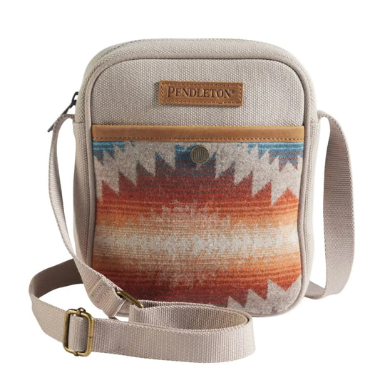 Pendleton 190 OS / Sunset Pass Brown Pendleton Crossbody Satchel Sunset Pass Brown