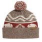Pendleton Accessories > Other 1-SZ / Bison Brown Pendleton Lambswool Beanie W/Pom Bison Brown