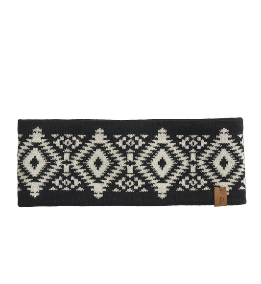 Pendleton Accessories > Other 1-SZ / Los Ojos Black Pendleton Fleece-Lined Headband Los Ojos Black