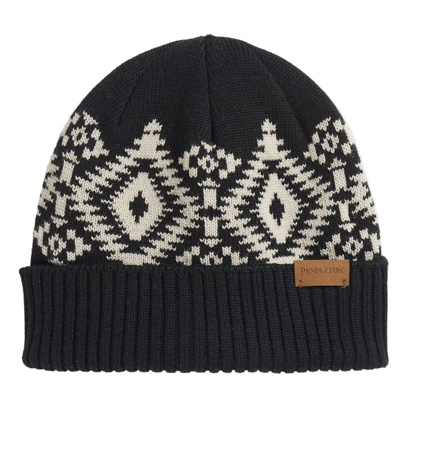 Pendleton Accessories > Other 1-SZ / Los Ojos Black Pendleton Merino Beanie Los Ojos Black