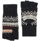 Pendleton Accessories > Other L/XL / Fairisle Black Pendleton Lambswool Convertible Mittens Fairisle Black