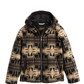 Pendleton Women's Apparel > Outerwear Pendleton Cottonwood Fleece Hoodie Black/Tan Harding