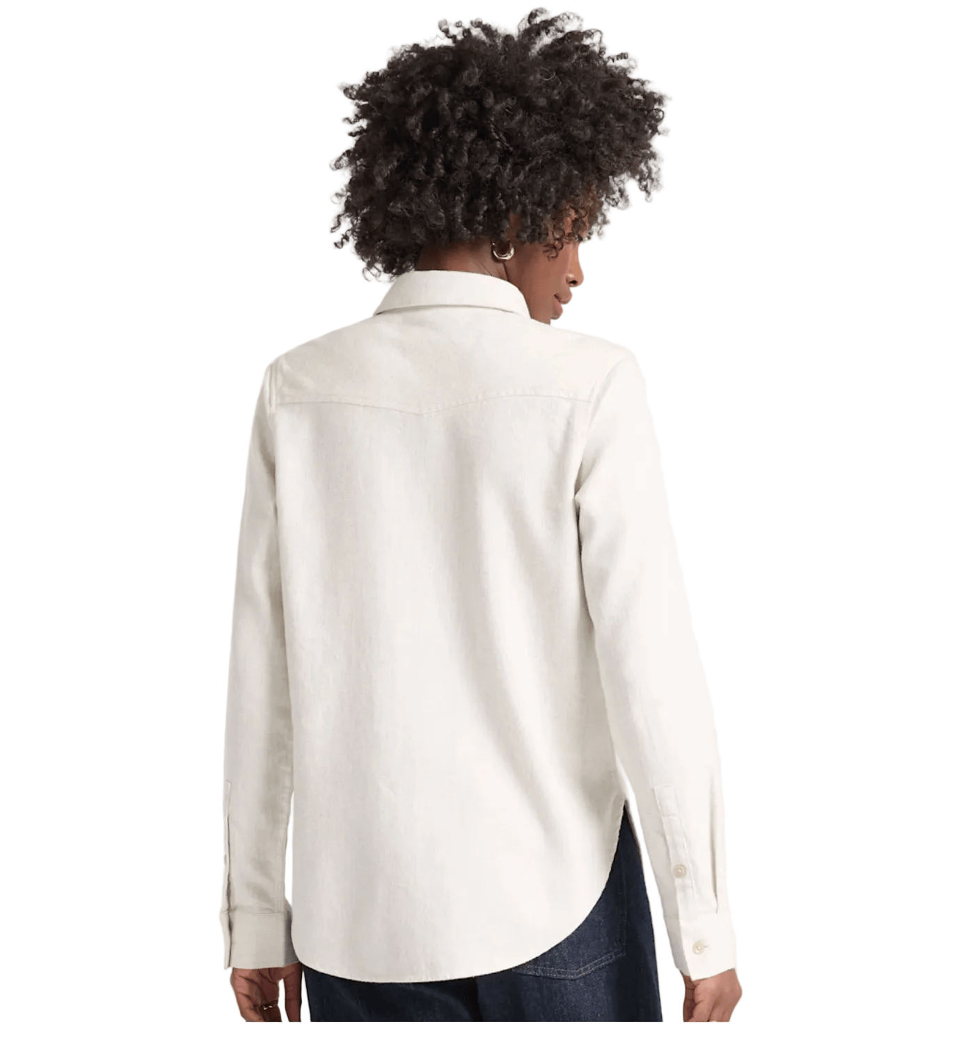 Pendleton Women’s Apparel > Tops Pendleton The Perfect One Pocket Shirt Natural