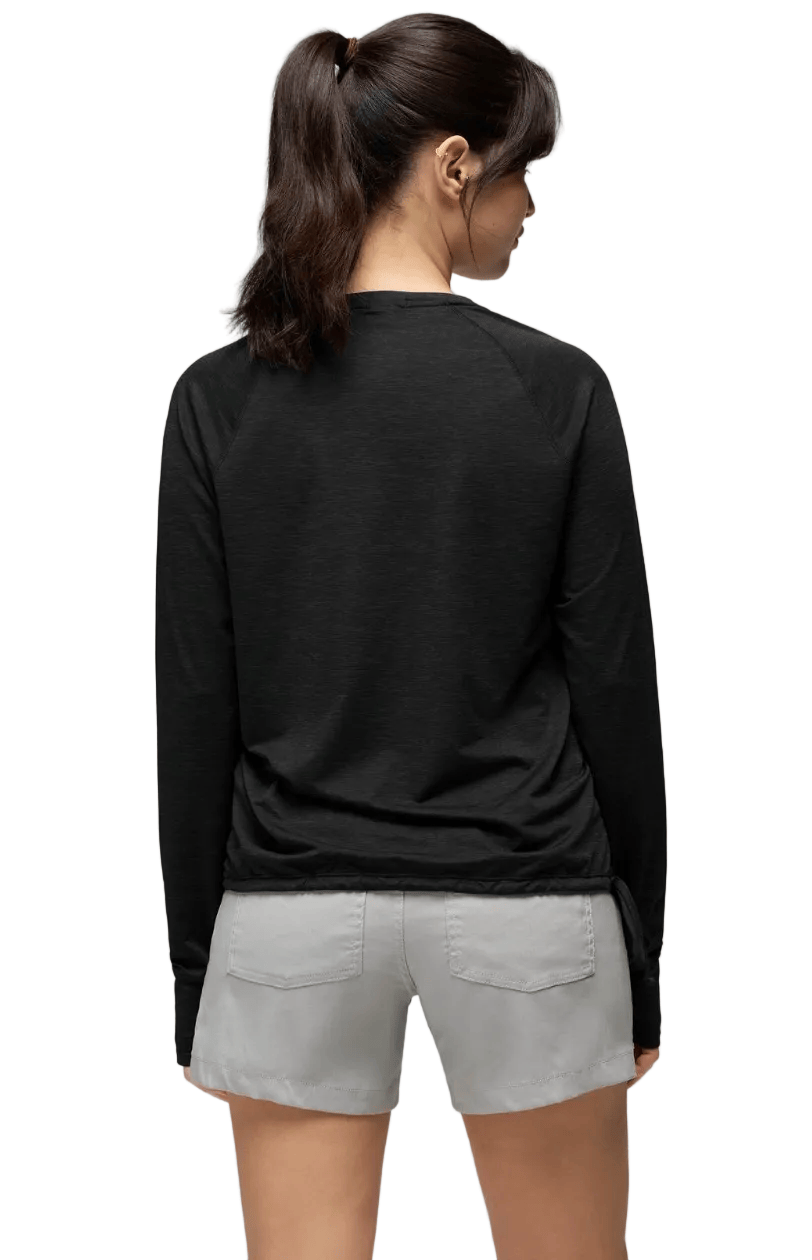 Prana 181 prAna Women's Eileen Cinch Long Sleeve Top Black
