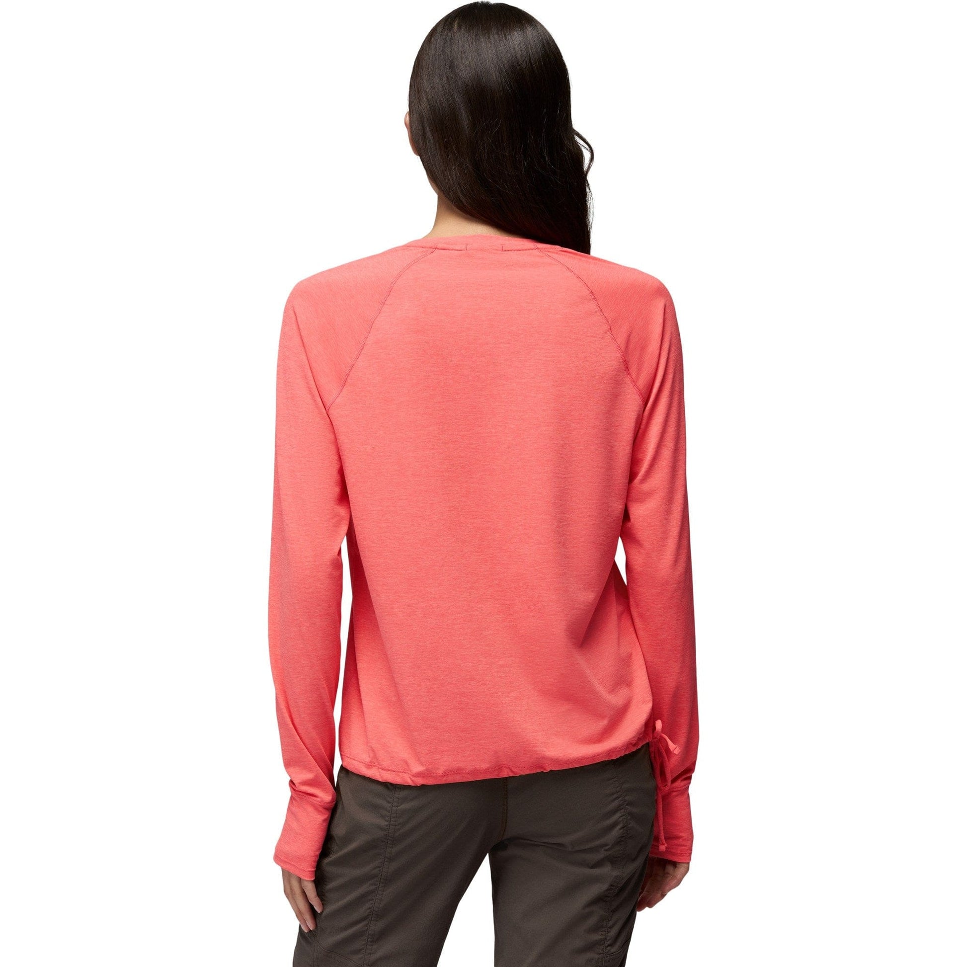 prAna 181 prAna Women's Eileen Cinch Long Sleeve Top Guava Pop