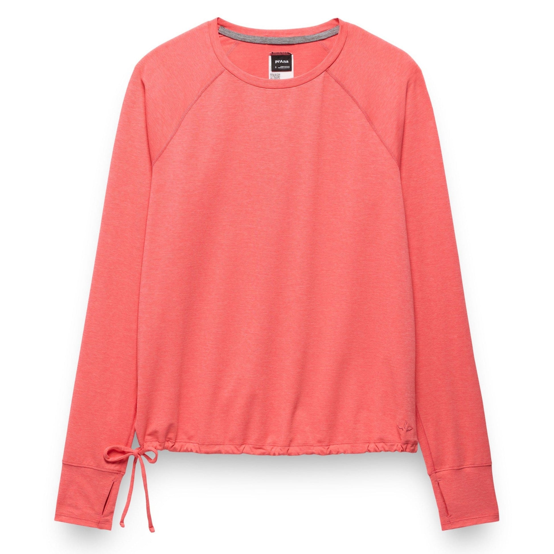 prAna 181 prAna Women's Eileen Cinch Long Sleeve Top Guava Pop