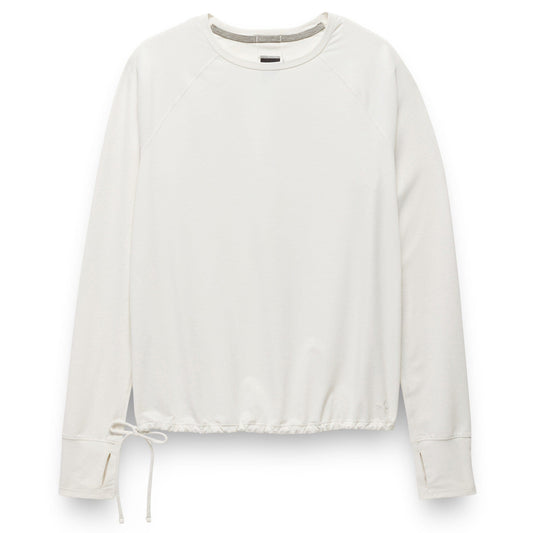 prAna 181 prAna Women's Eileen Cinch Long Sleeve Top Soft White