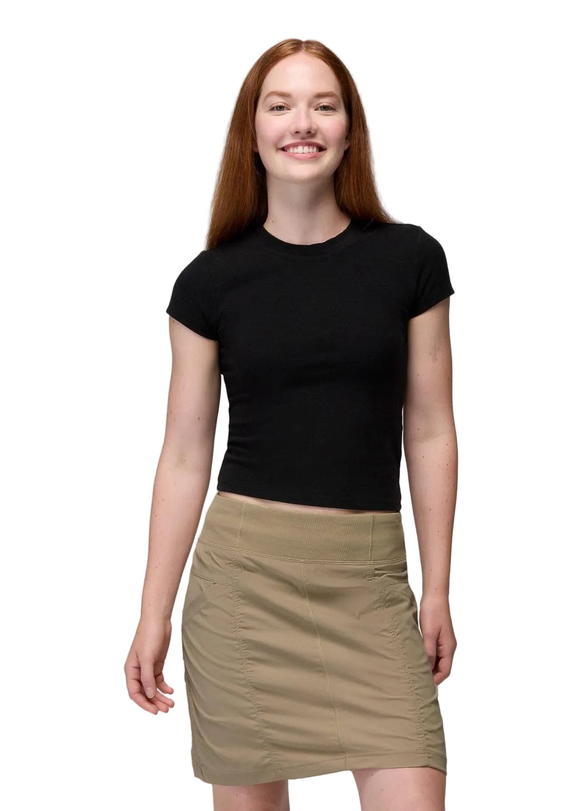 prAna 181 prAna Women's Lotus Short Sleeve Tee Black