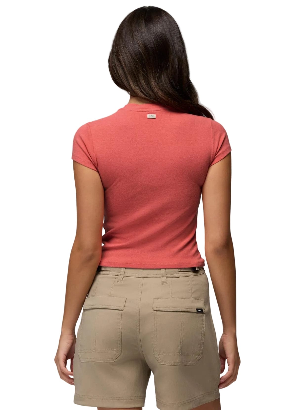 prAna 181 prAna Women's Lotus Short Sleeve Tee Guava