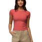 prAna 181 prAna Women's Lotus Short Sleeve Tee Guava