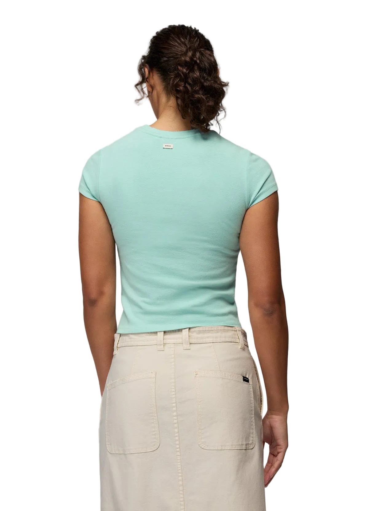 prAna 181 prAna Women's Lotus Short Sleeve Tee Sea Glass