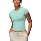 prAna 181 prAna Women's Lotus Short Sleeve Tee Sea Glass