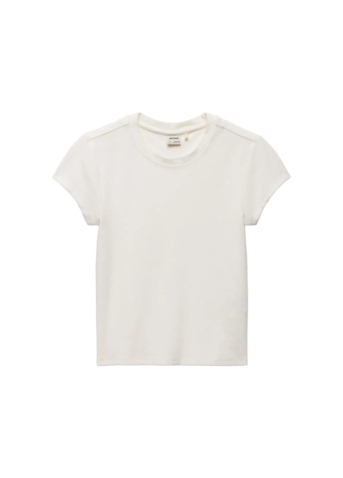 prAna 181 prAna Women's Lotus Short Sleeve Tee Soft White