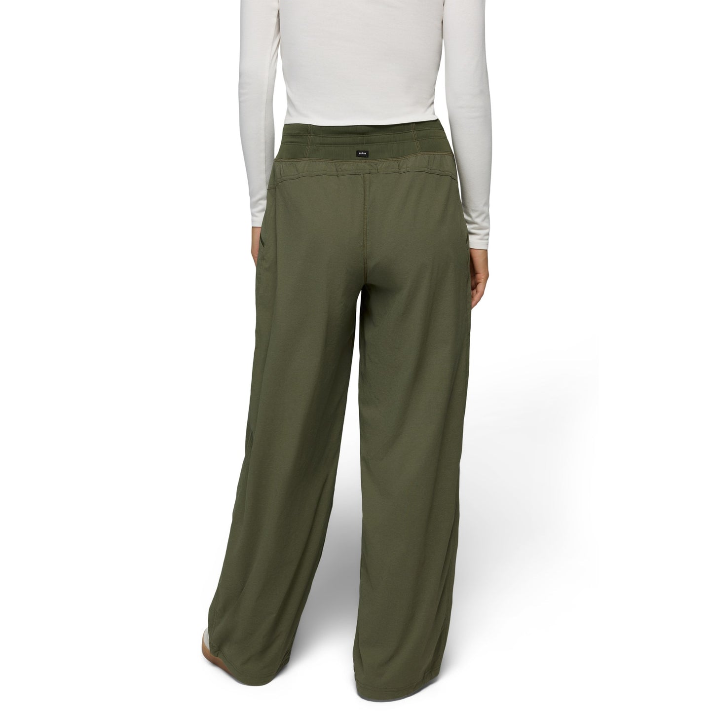 prAna 185 prAna Women's Koen Wide Leg Pant Cargo Green
