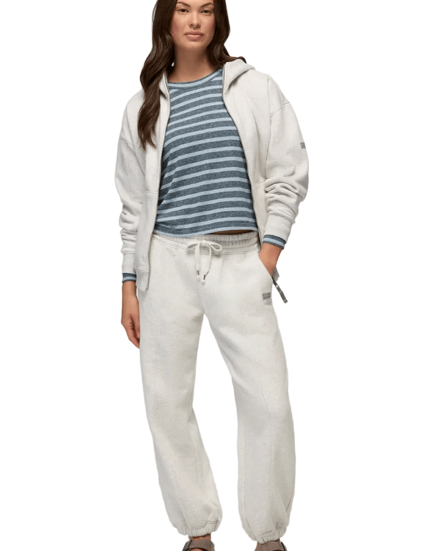 Prana Women's Apparel > Tops Prana Cozy Up Ls Crew Glacier Skies Stripe