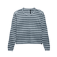 Prana Women's Apparel > Tops Prana Cozy Up Ls Crew Glacier Skies Stripe