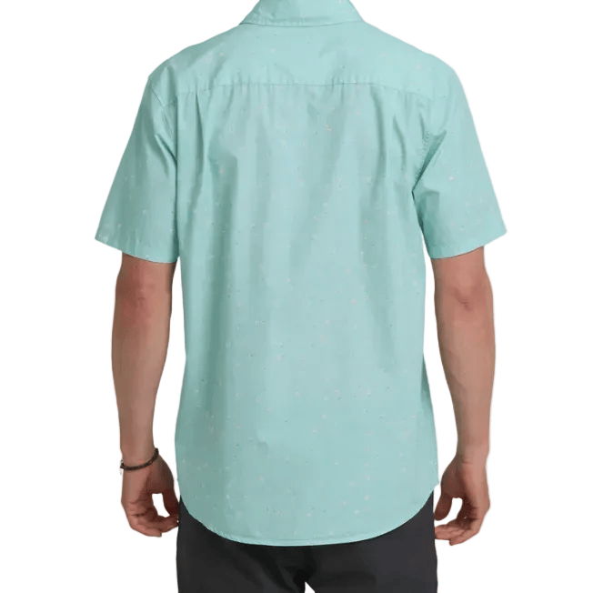 Quiksilver 502 Quiksilver Men's Ditsy Daze Classic SS Blue Haze