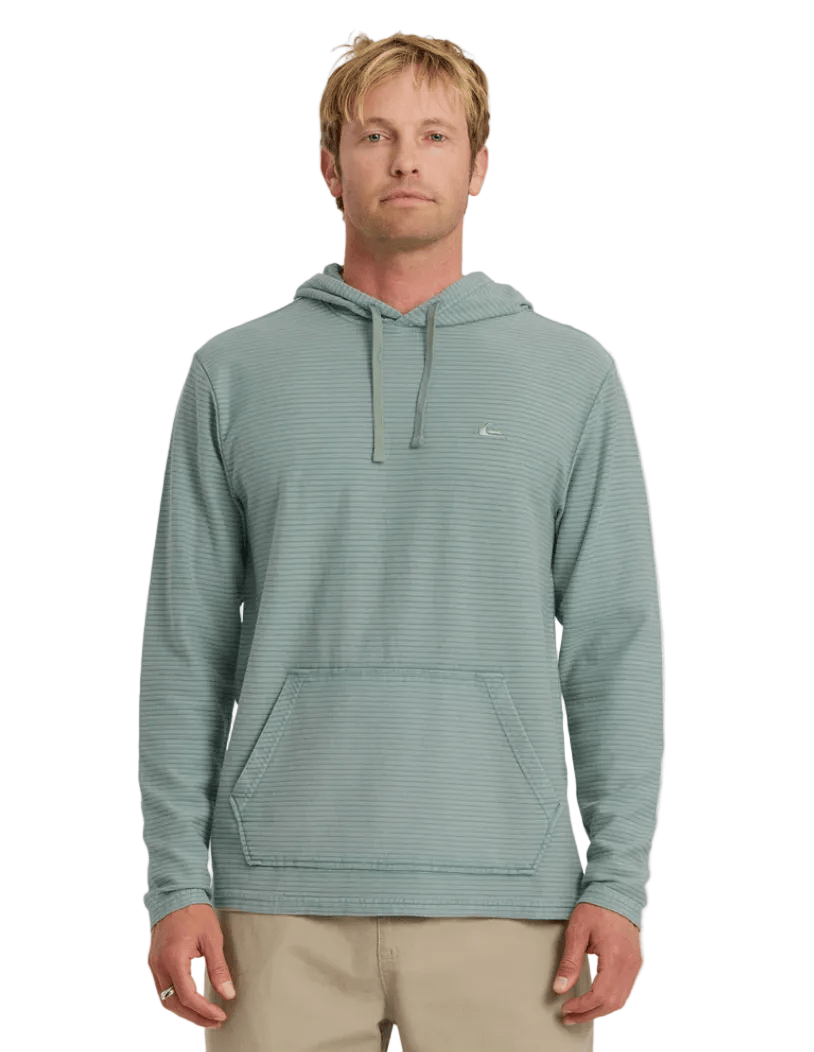 Quiksilver 504 Men's Quiksilver Alamitos LS Hood Lily Pad
