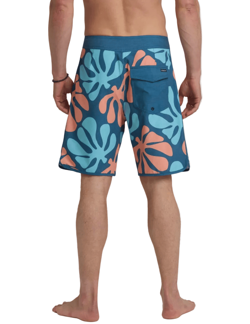 Quiksilver 702 Men's Quiksilver Sol Tiles 19 Dark Denim