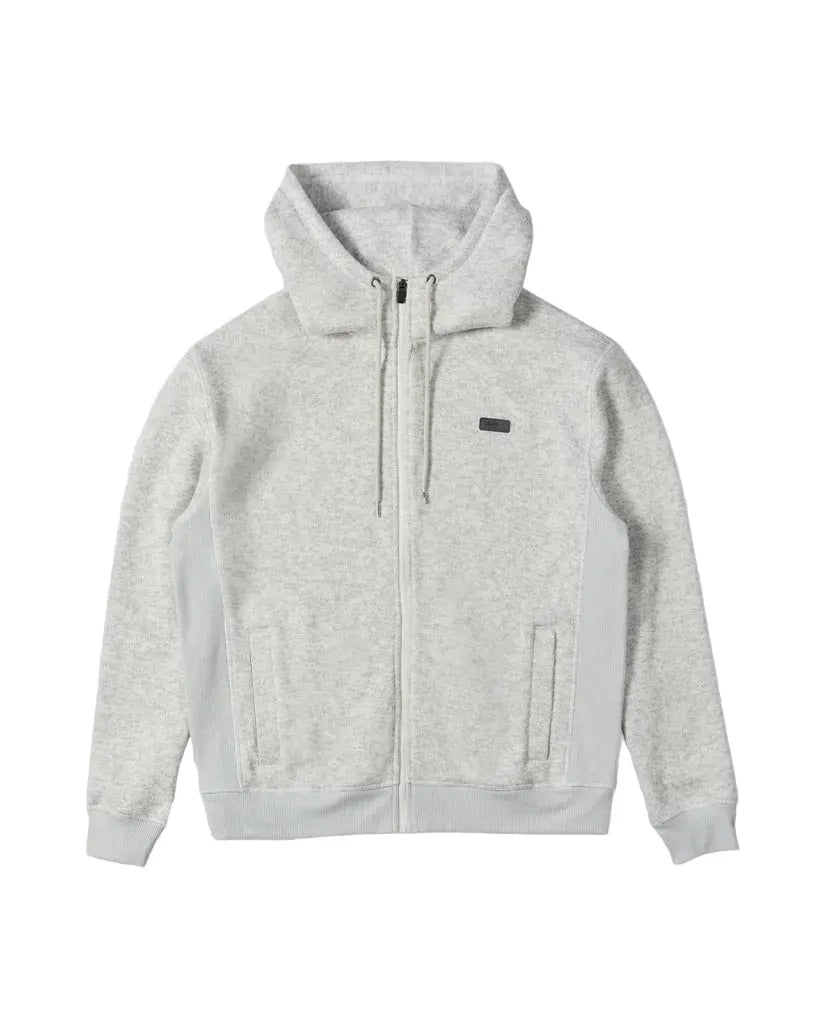 Quiksilver Men’s Apparel > Sweatshirts & Hoodies Quiksilver Men's Keller Zip Hoodie Light Gray Heather