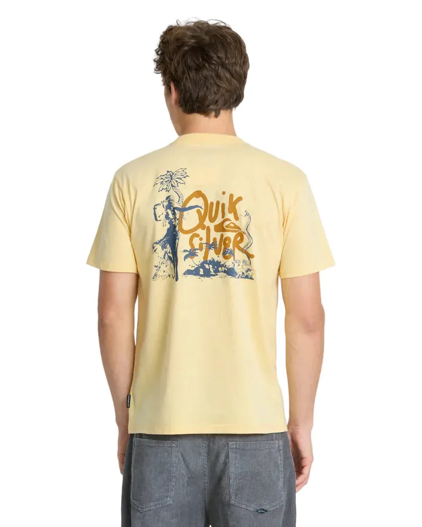 Quiksilver Men's Apparel > Tees Quiksilver Men's Shred Tee Straw Heather