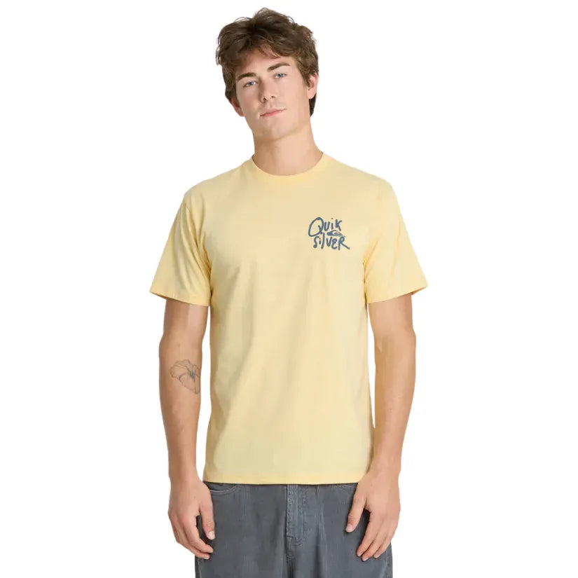Quiksilver Men's Apparel > Tees Quiksilver Men's Shred Tee Straw Heather