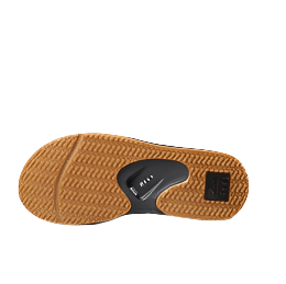 Reef 164 Reef Men's Fanning Sandal Black Silver
