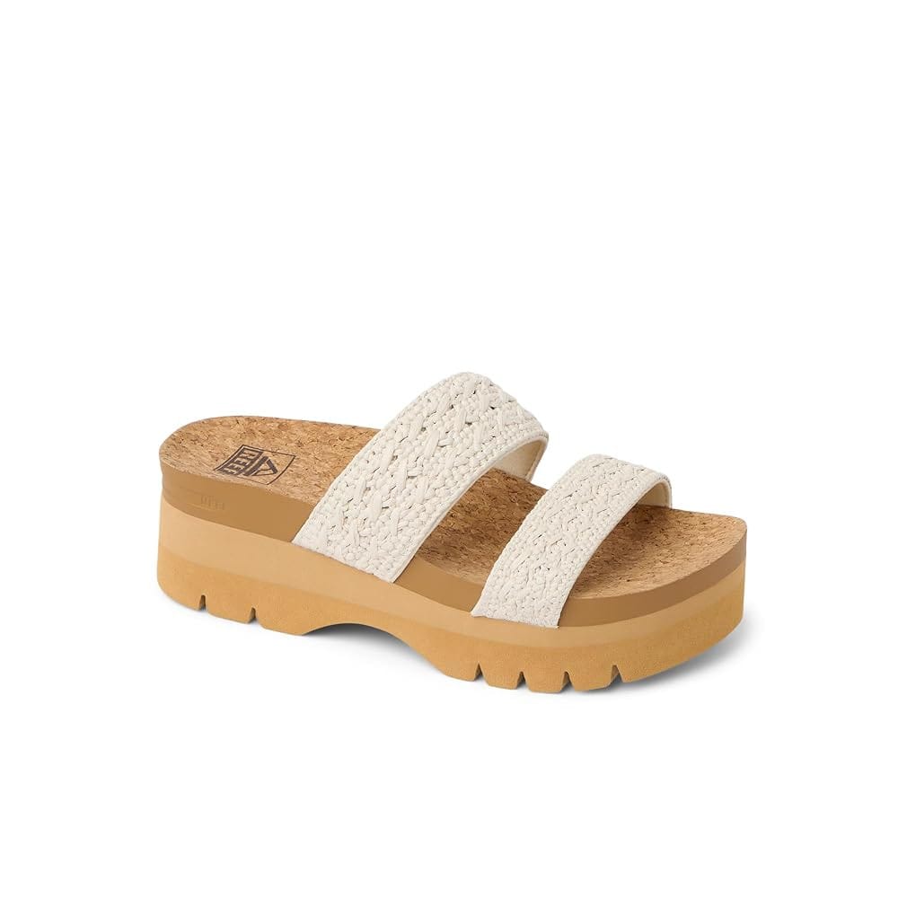 Reef 165 Reef Women's Cushion Vista Higher Sandal Vintage Tan Textile