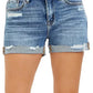 Risen 185 Risen Jeans Women's Mid Rise Cuffed Short