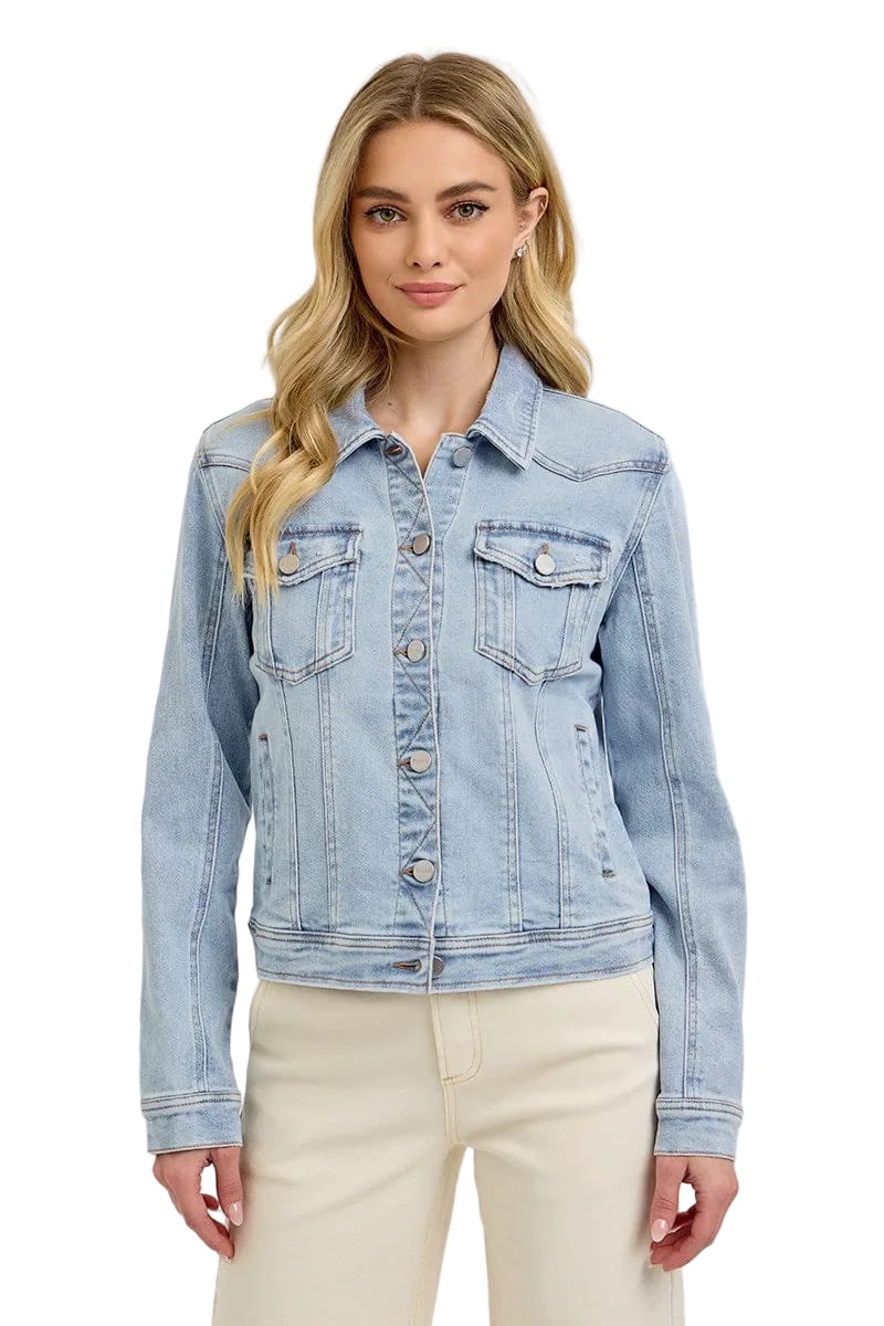 Risen Women's Apparel > Outerwear Risen Women's Classic Denim Jacket