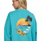 Salty Crew 175 Salty Crew Women’s Sunset Crew Turquoise