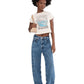 Salty Crew 181 Salty Crew Women's Keyhole Baby Tee Off White