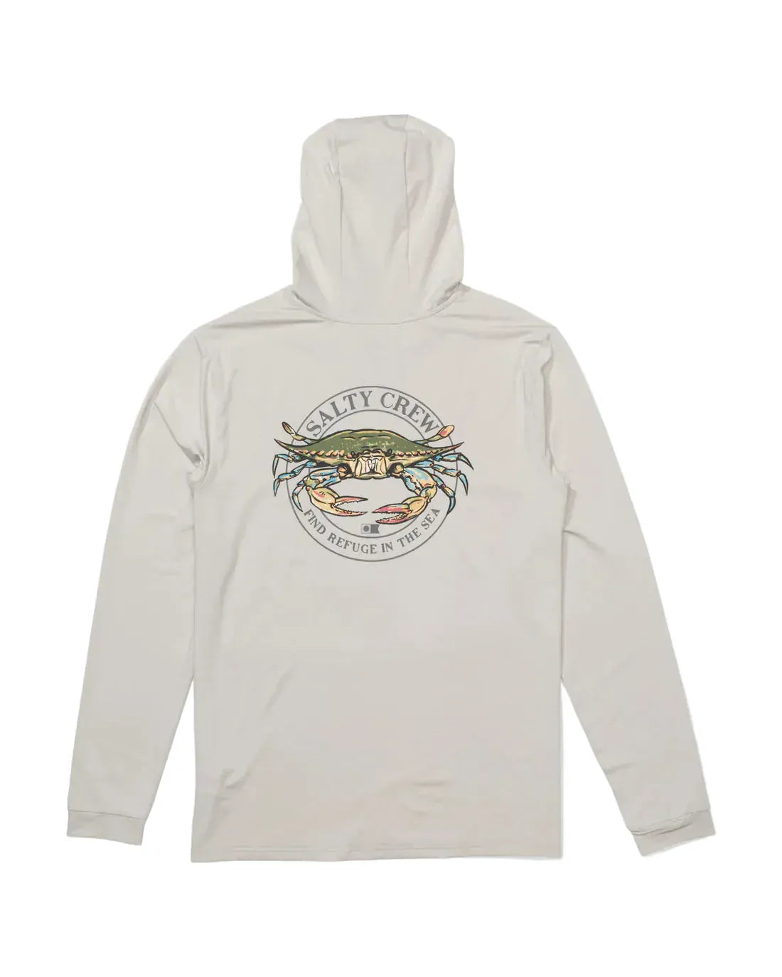 Salty Crew 503 Salty Crew Men's Jimmy Hooded Sunshirt Athletic Heather