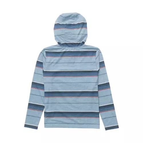 Salty Crew 503 Salty Crew Men's Seaway UV Hoodie Mineral Blue
